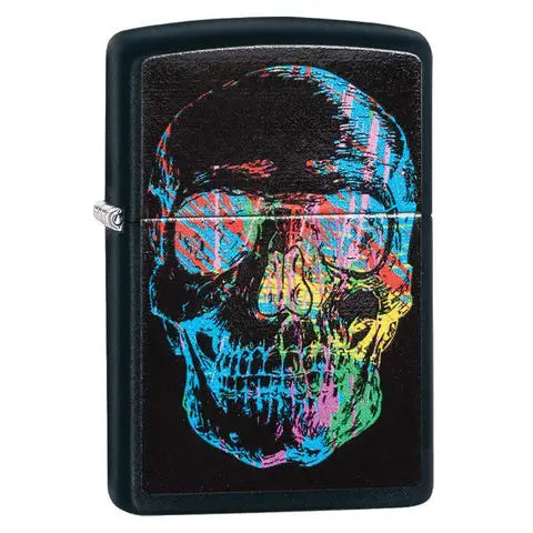 218 Zippo Skull