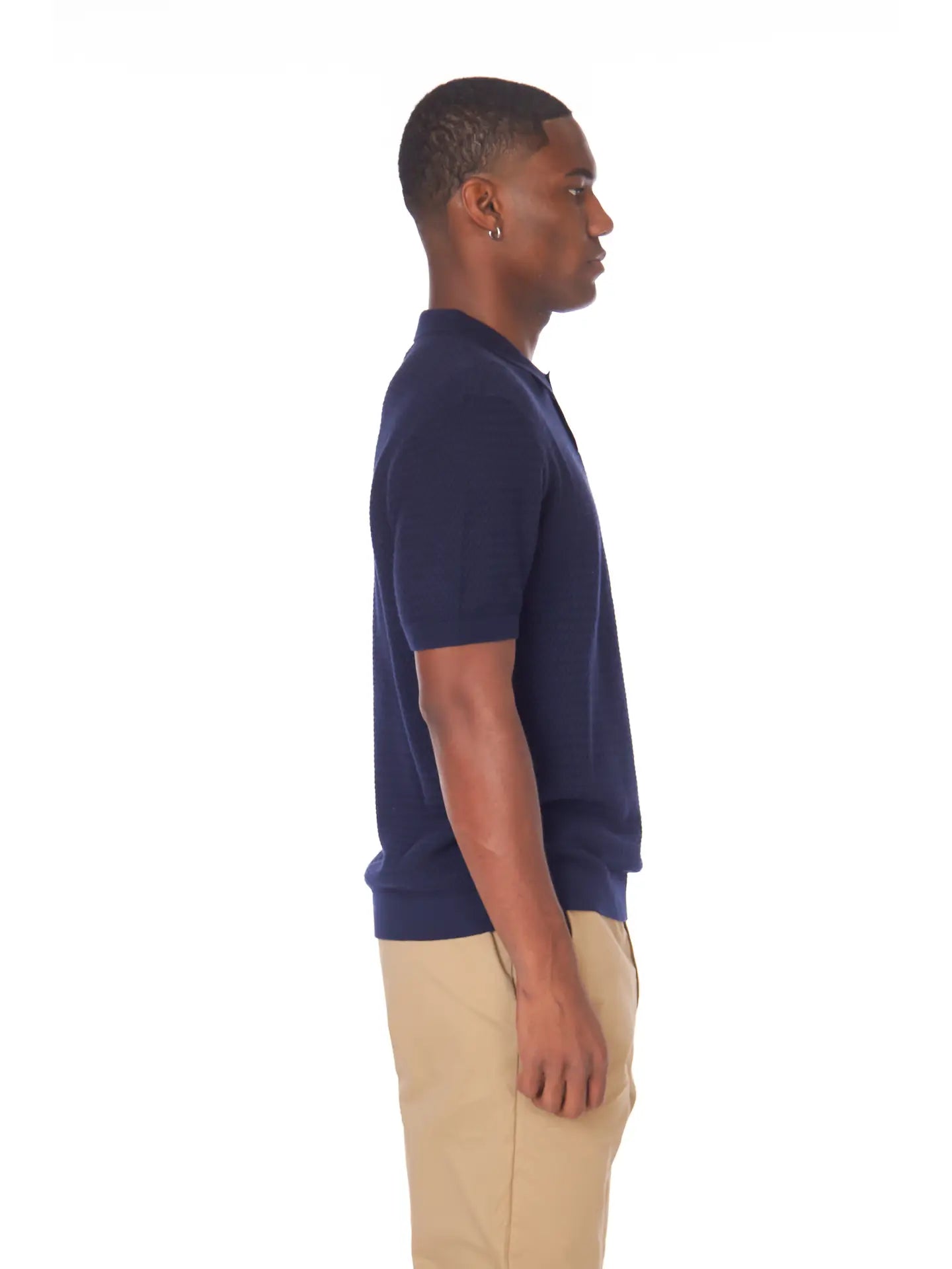 Textured Polo Shirt