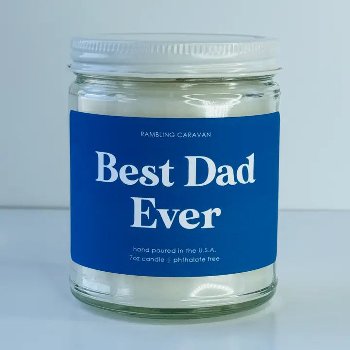 Best Dad Ever Candle