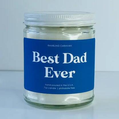 Best Dad Ever Candle