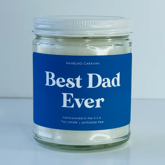 Best Dad Ever Candle