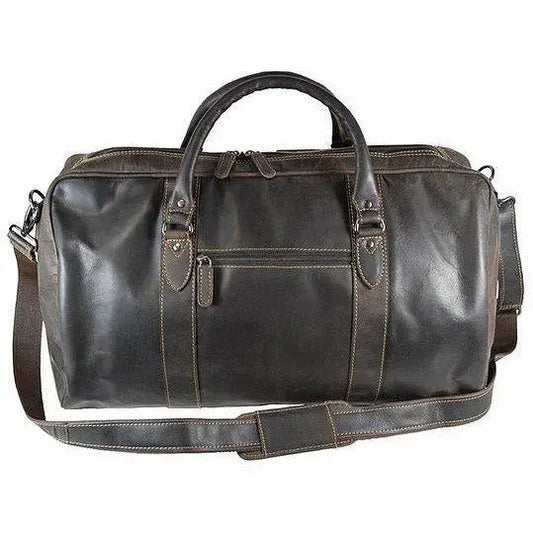 Leather Overnight Travel Bag Victoria