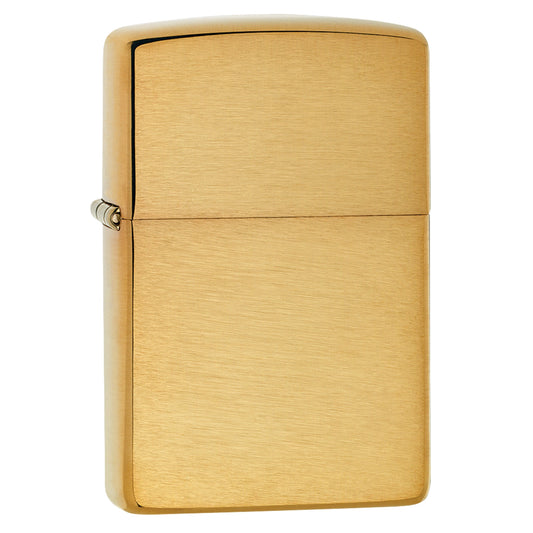 Brushed Finish Brass Wind Proof Lighter