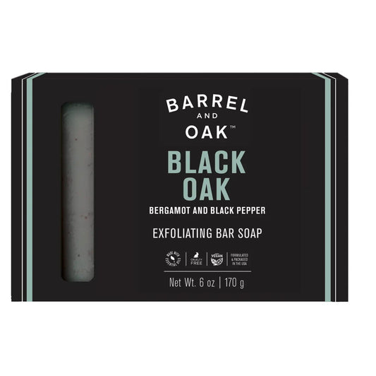 Black Oak Exfoliating Bar Soap