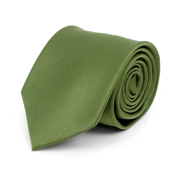 Standard Solid Satin Ties