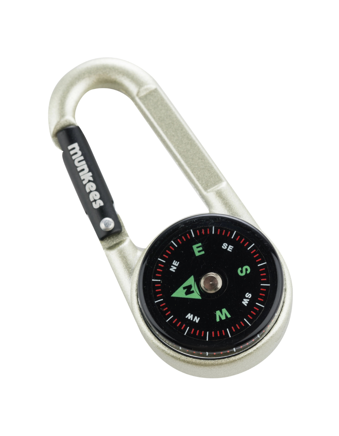 Carabiner Compass With Thermometer