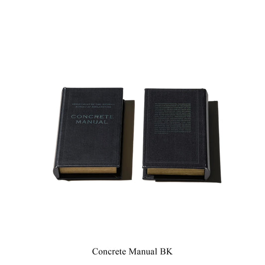 Concrete Manual Stash Book