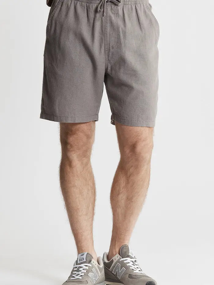 Linen Drawstring Shorts