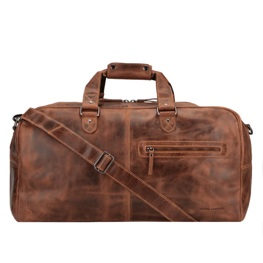 Hudson Leather Duffle Bag