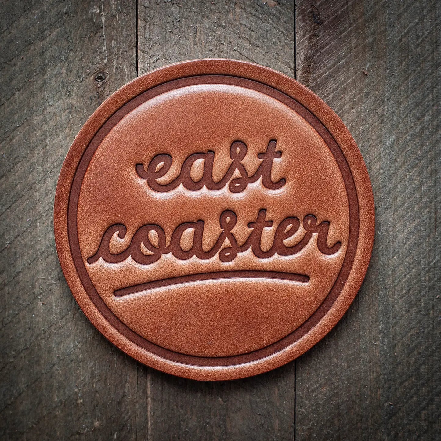 Sugarhouse Leather Coaster