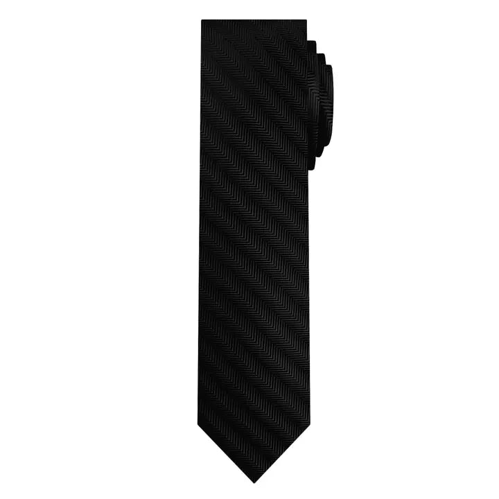 Chevron Silk Blend Solid Color Tie