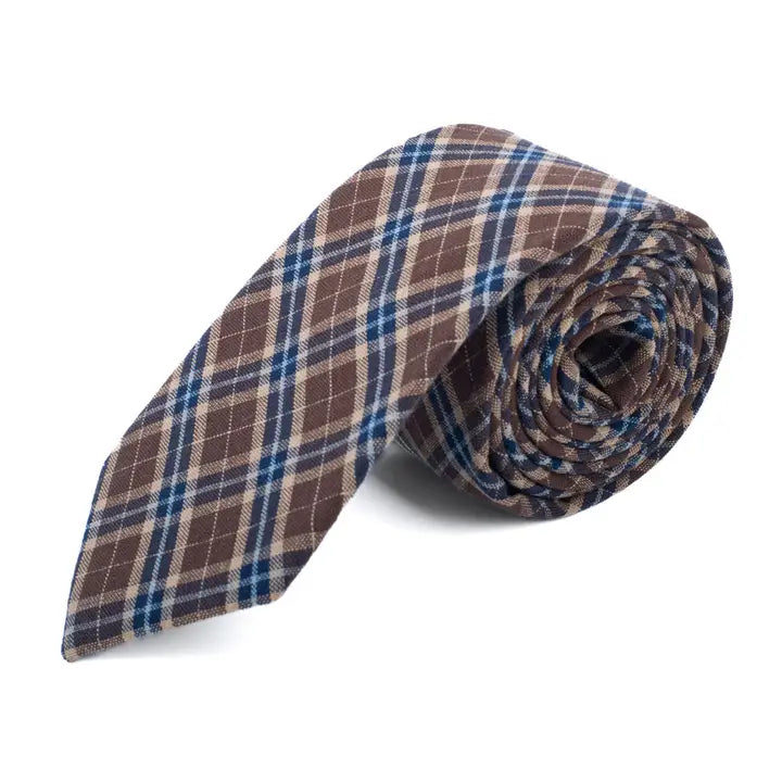 Cotton Patterned Tie