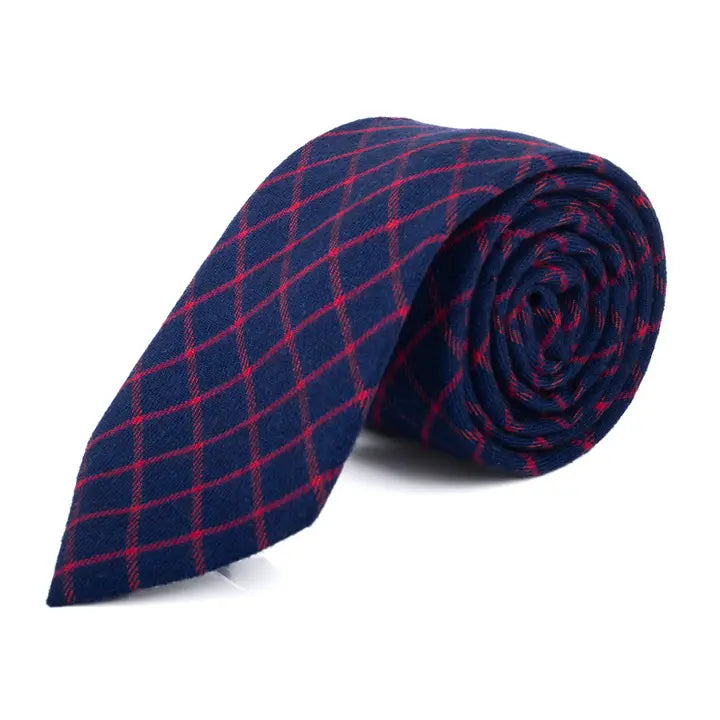 Cotton Patterned Tie