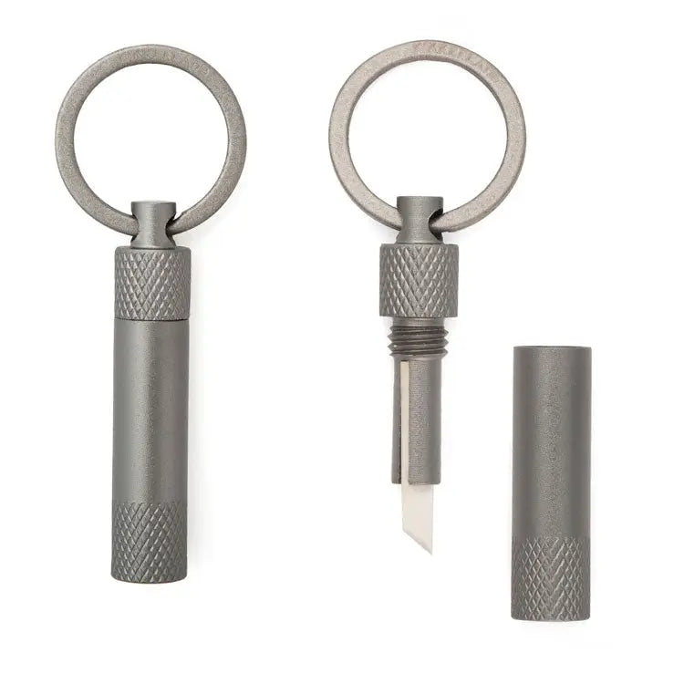 "Cut It Out" Ceramic Knife Keychain