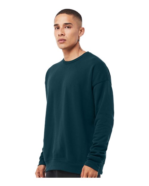 Light Weight Fleece Crew Neck Sweatshirt