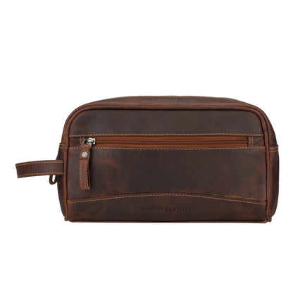 Montana Leather Toiletry Bag