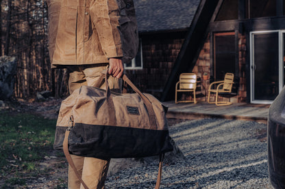 Neelum Duffle Bag- Waxed Canvas
