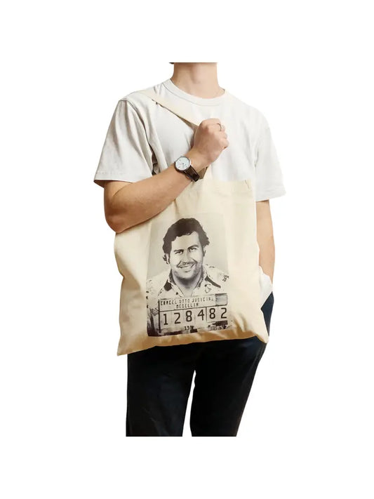 Pablo Escobar Mug Shot Tote