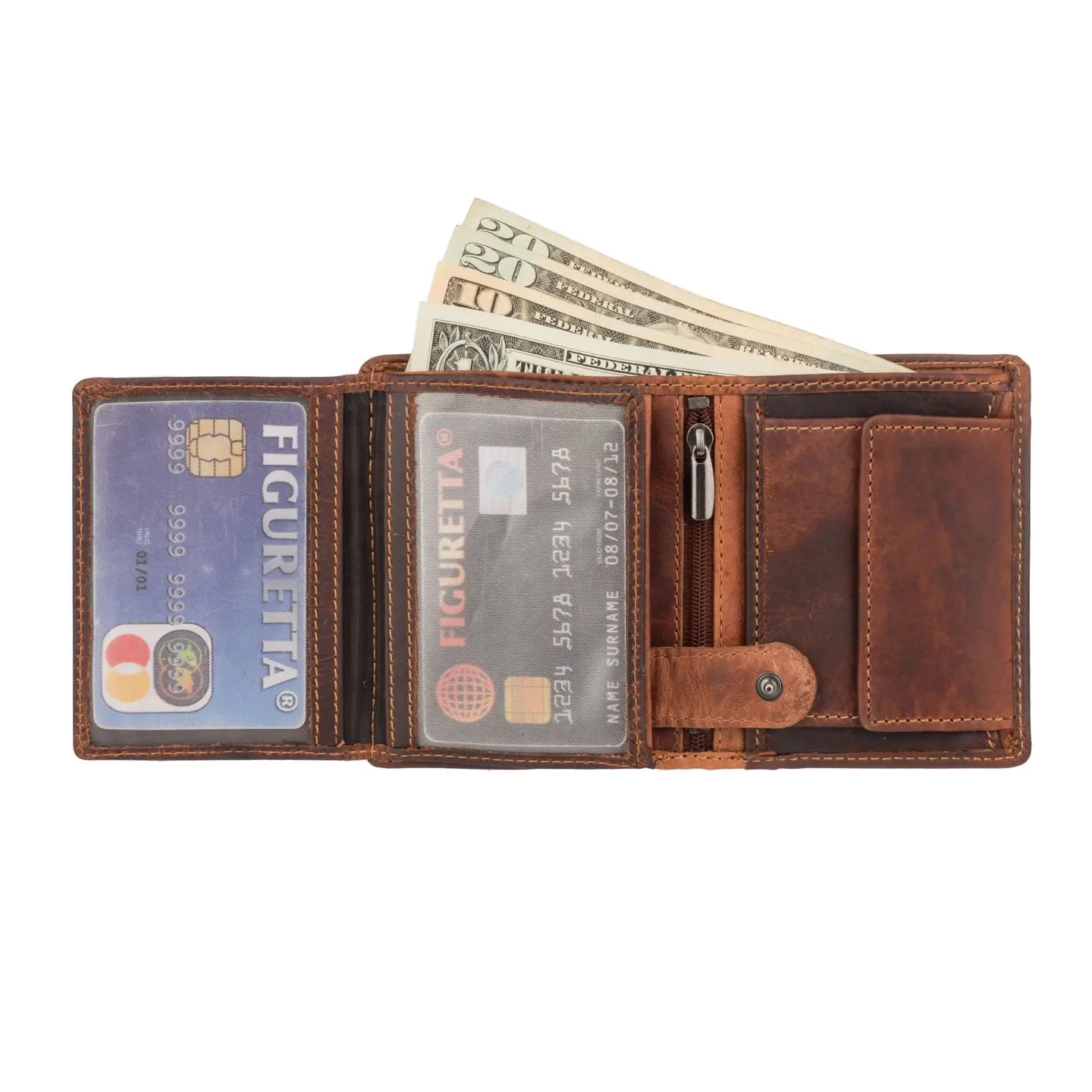 Philip Leather Trifold Wallet