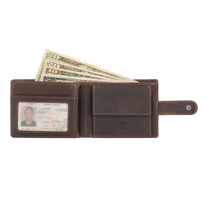 Phoenix Leather Clip Wallet