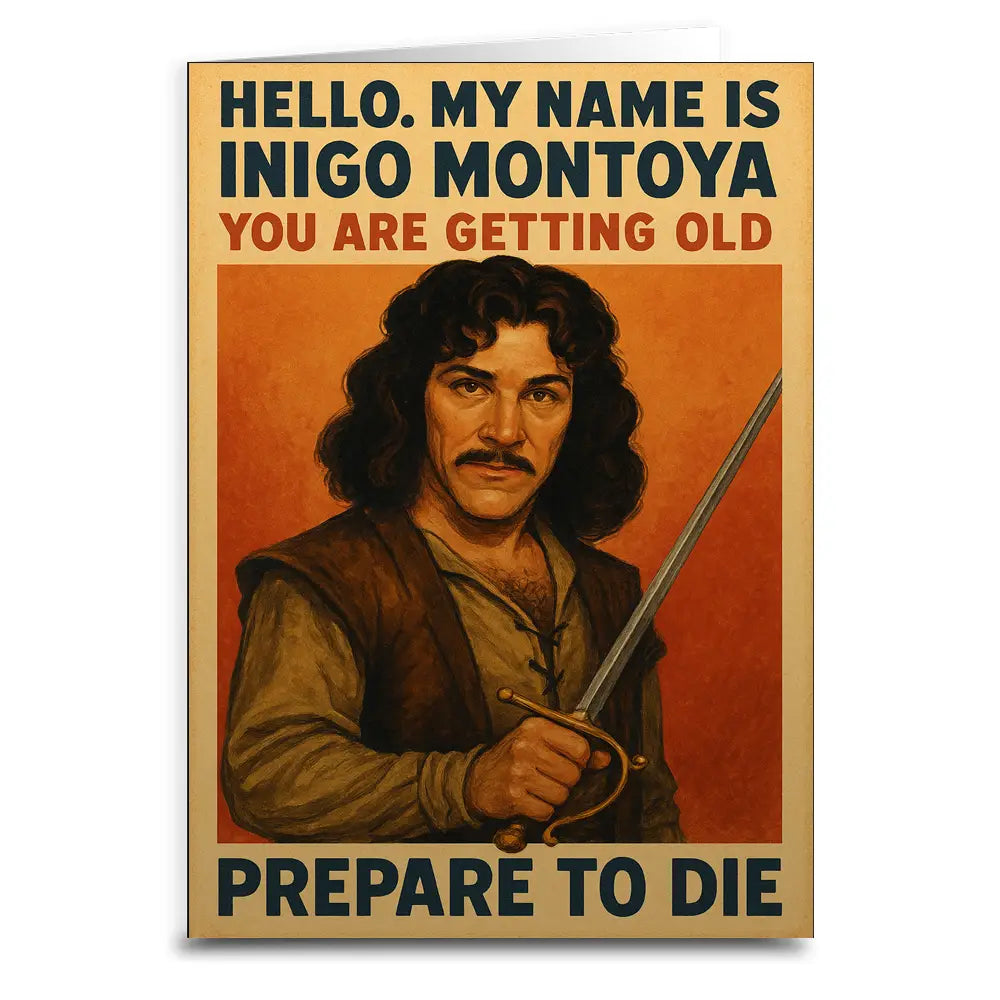 Prepare To Die Birthday Card