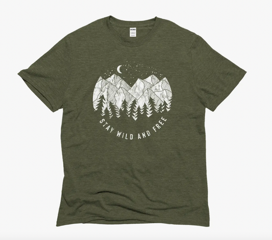 Wild and Free Graphic Tee