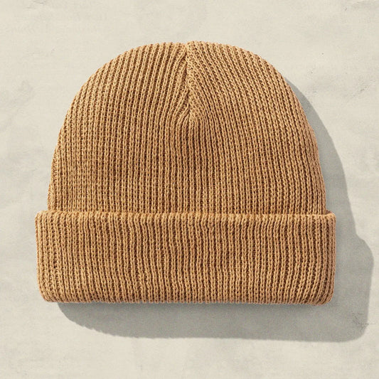Solid Color Slacker Beanie
