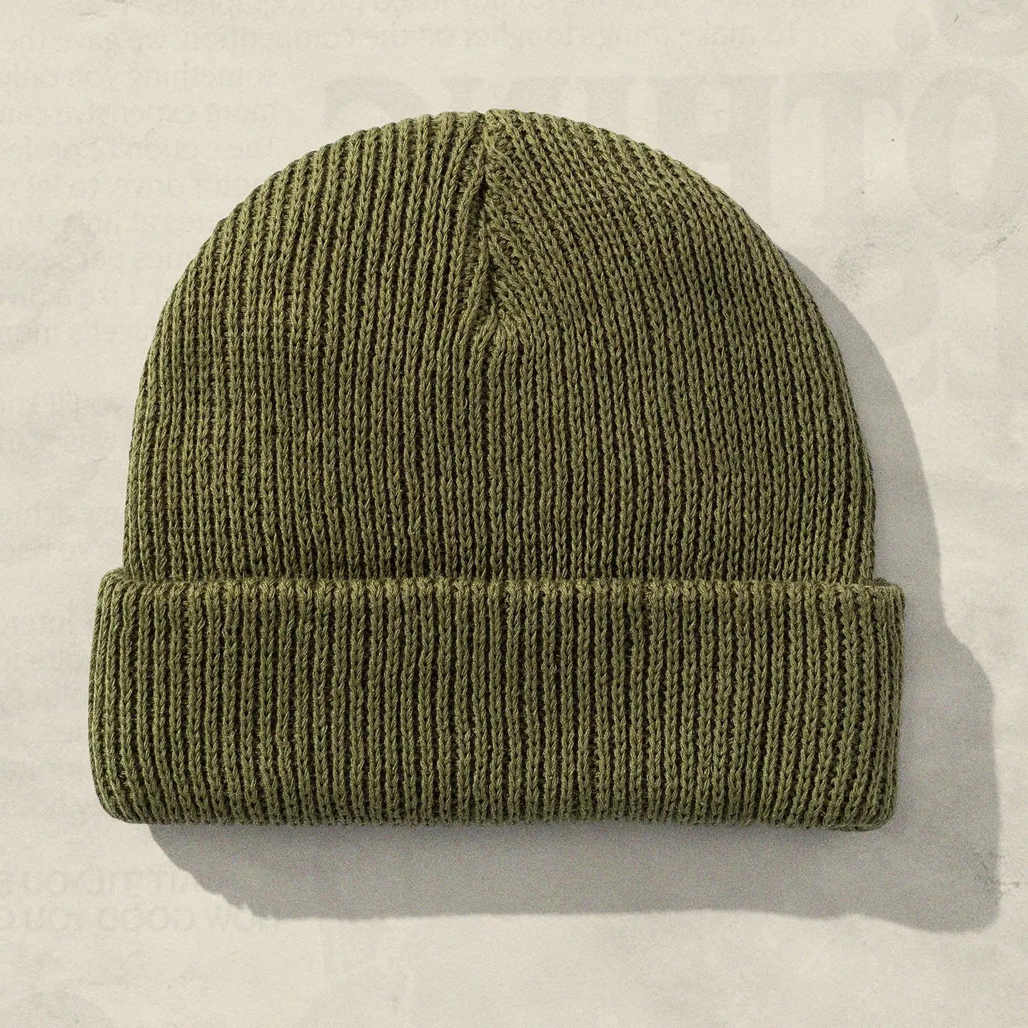 Solid Color Slacker Beanie