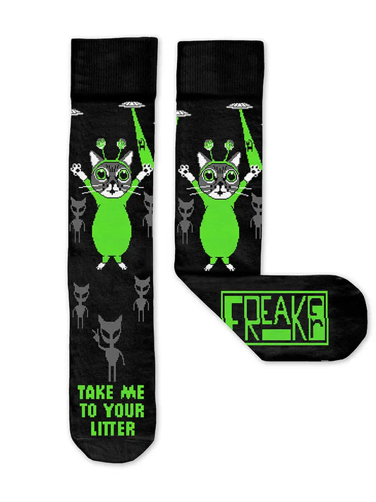Take Me To Your Litter Socks
