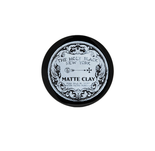 The Holy Black Matte Clay Pomade