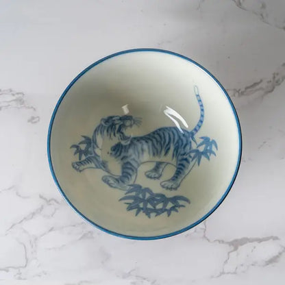Tiger Porcelain Rice Bowl 10oz