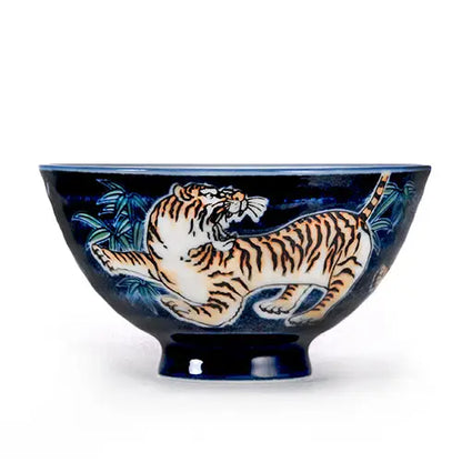 Tiger Porcelain Rice Bowl 10oz