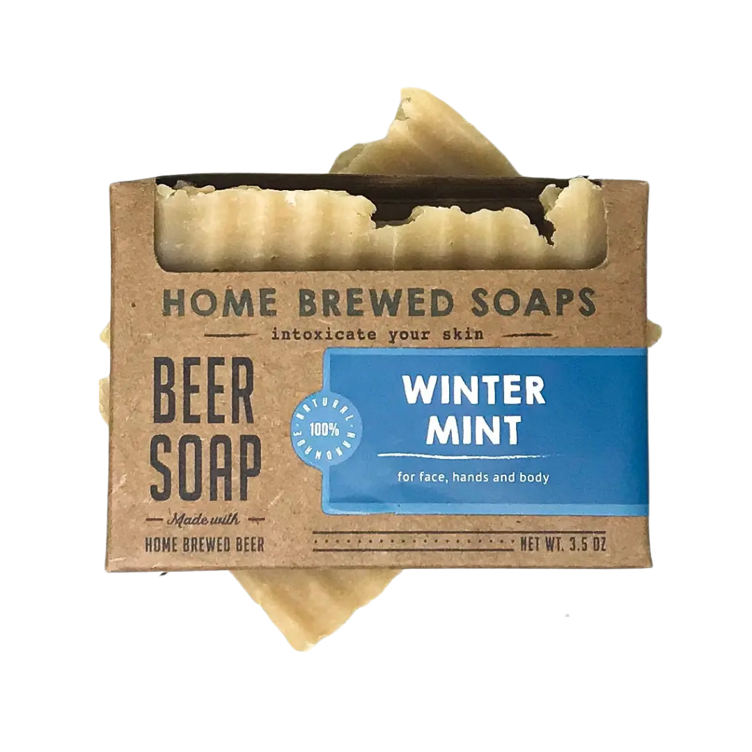 Winter Mint Beer Soap