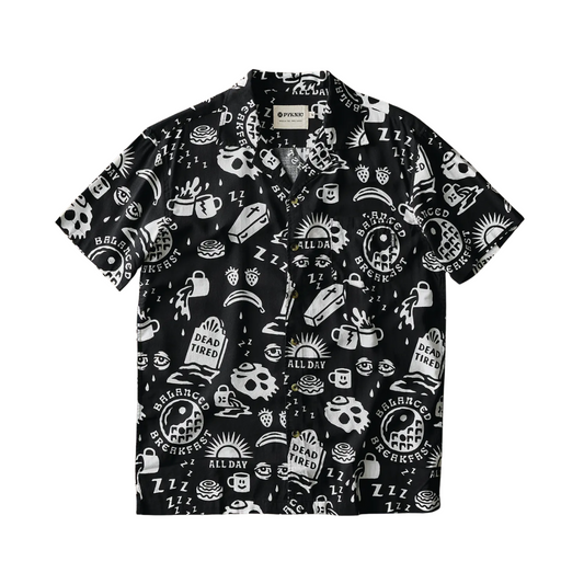 Dead Tired Coffee Casual Button Down Shirt