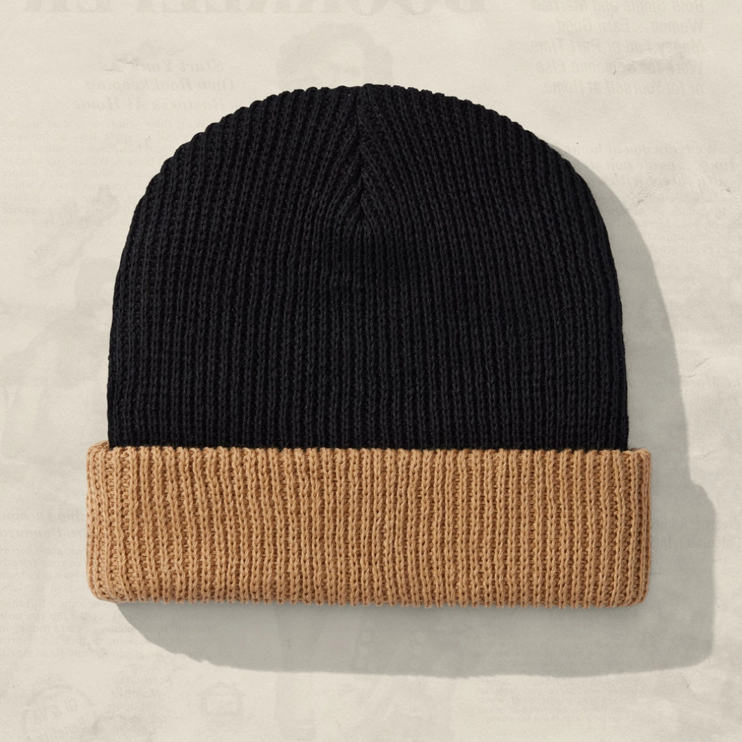 Tow Tone Slacker Beanie