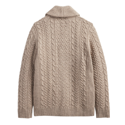 Fisherman Cardigan Sweater