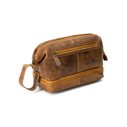 Napier Leather Toiletry Bag