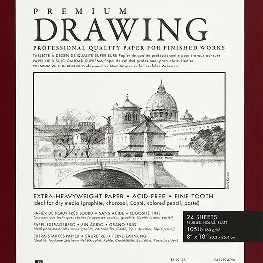 Premium Drawing Pad 8 X 10