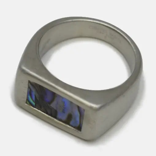 Abalone Inlay Ring