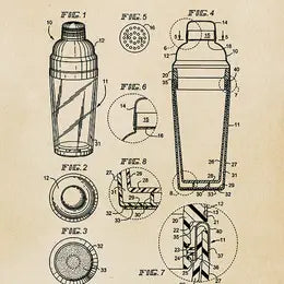 8x10 Patent Art Patent Prints