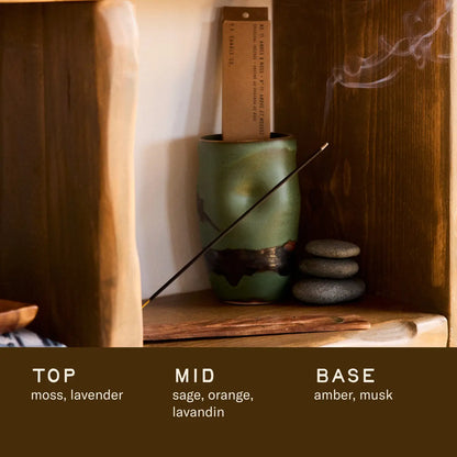 Amber & Moss Incense Sticks
