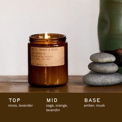 Amber & Moss 7.2 oz. Soy Candle