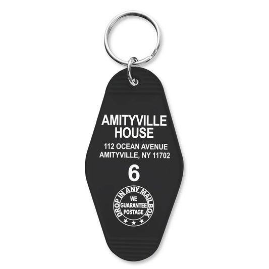 The Amityville Horror House Motel Keychain