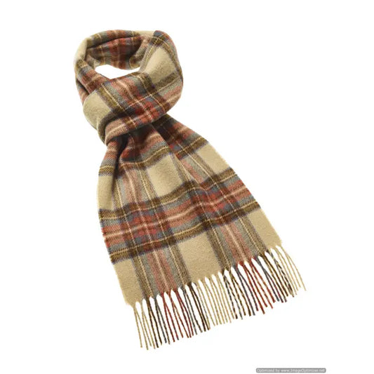 Lambswool Tartan Scarves - Made in England