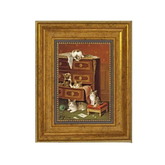 A New Hiding Place By Jules Leroy Painting Print On Canvas