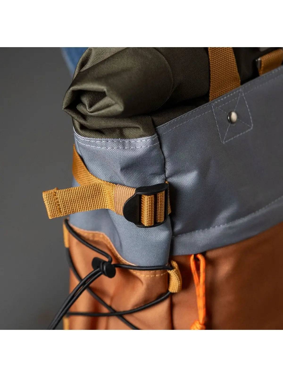 Adventurer Recycled Polyester Rolltop Backpack