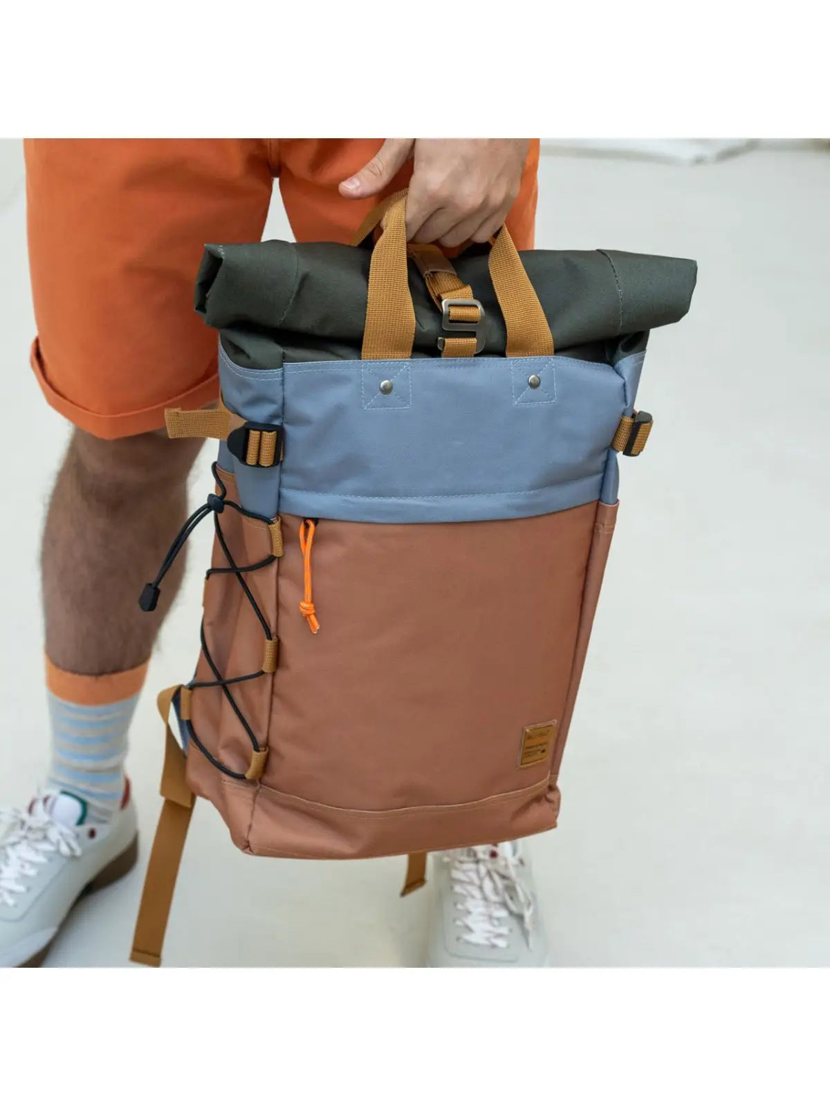 Adventurer Recycled Polyester Rolltop Backpack