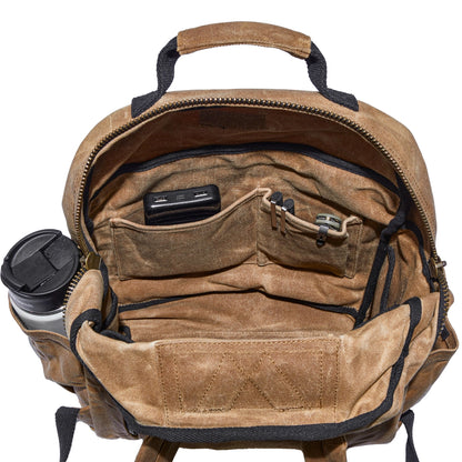 Waxed Canvas Backpack