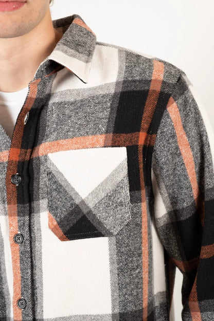 Plaid Heavy Weight Flannel Shacket