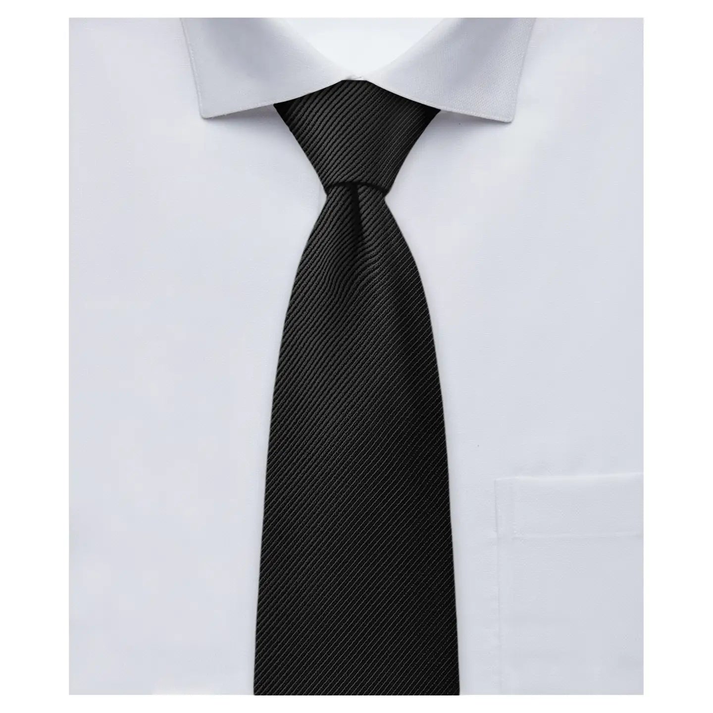Slim Solid Color Ties
